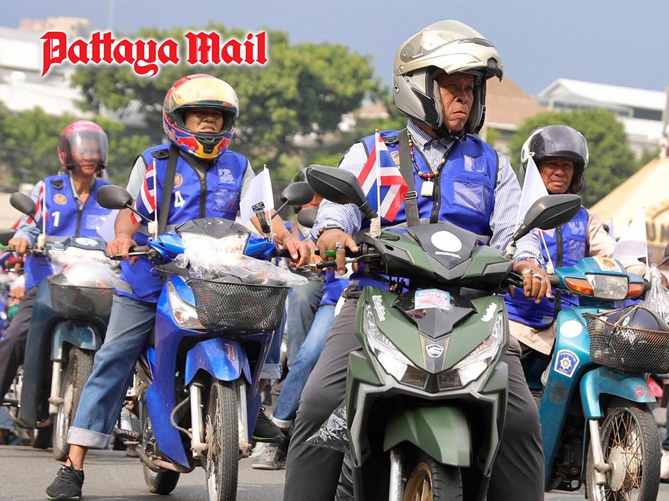 Pattaya’s 5,281 registered motorcycle taxi riders face a bigger test than blue vests