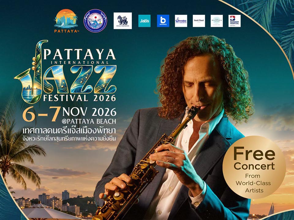 Kenny G returns to Pattaya Jazz Festival 2026 with huge crowds expected