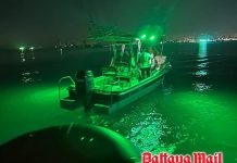 Pattaya marine rescue team escorts disabled fishing boat safely to shore