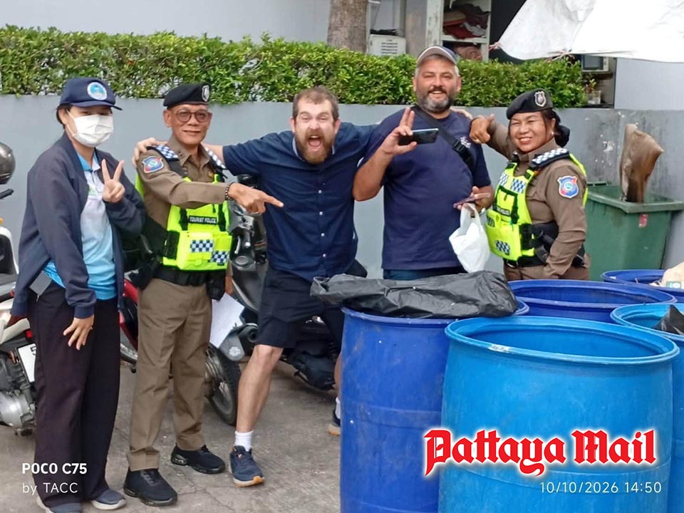 Lost iPhone 13 found in Pattaya rubbish bin with help from Tourist Police