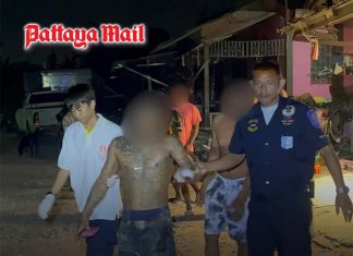 Pattaya drinking dispute leaves man with severe hand injury