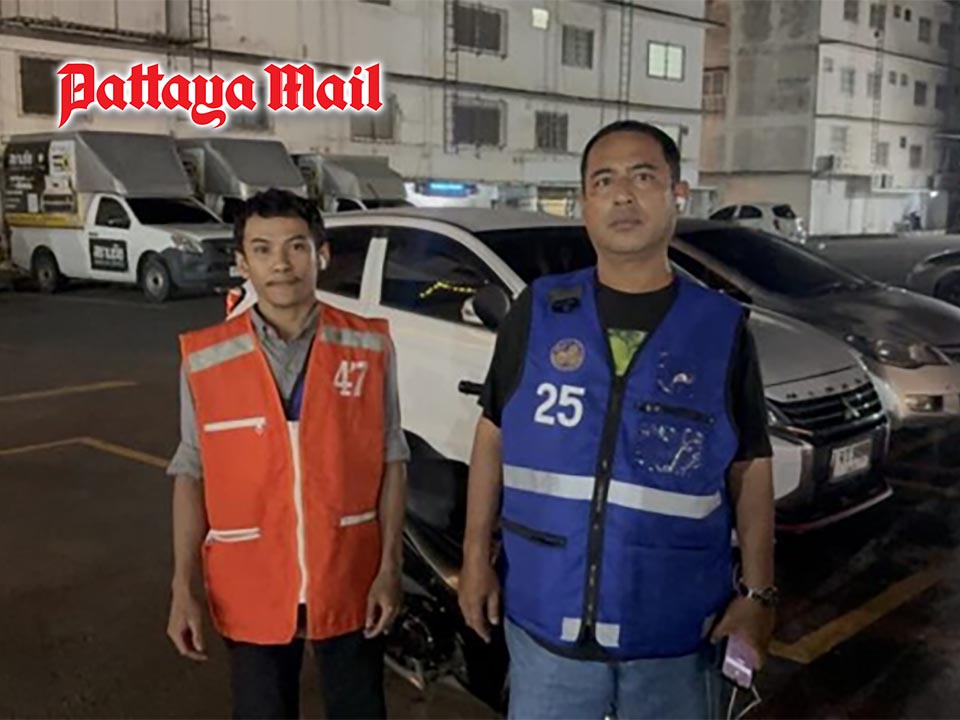 Pattaya motorcycle taxi drivers question dark blue vests over night safety