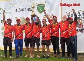 Pattaya CC triumph at the inaugural Siam Sports League cricket tournament