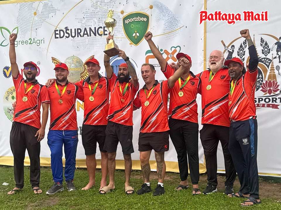 Pattaya CC triumph at the inaugural Siam Sports League cricket tournament
