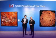 Thai artist wins UOB Painting of the Year with copper-wire forest artwork