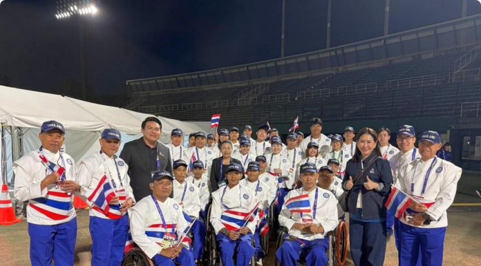 Thai sports fans urged to support para-athletes at Asian Para Games