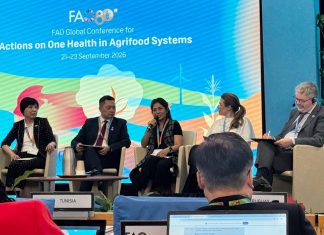 Thailand presents One Health approach and safe pork initiative at FAO conference
