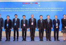 Mekong nations meet in Pattaya to combat regional drug trafficking