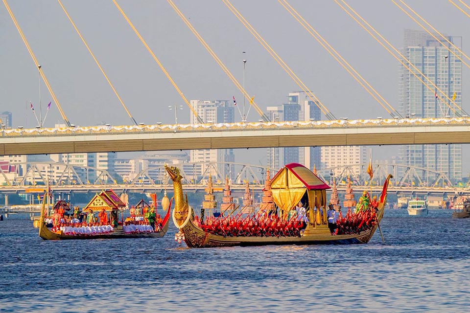 Royal Barge Procession on November 6, history and the best spots to watch in Bangkok