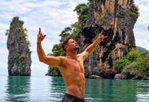 Chris Hemsworth explores Krabi and Phang Nga while filming Extraction 3