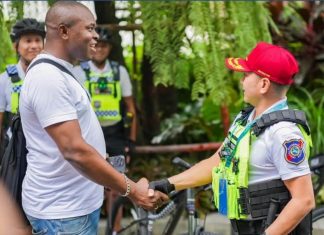 Bangkok tourist police take to bicycles to protect IMF-World Bank delegates